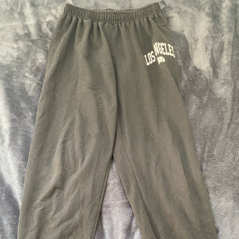 Los Angeles USA Black Sweatpants size L